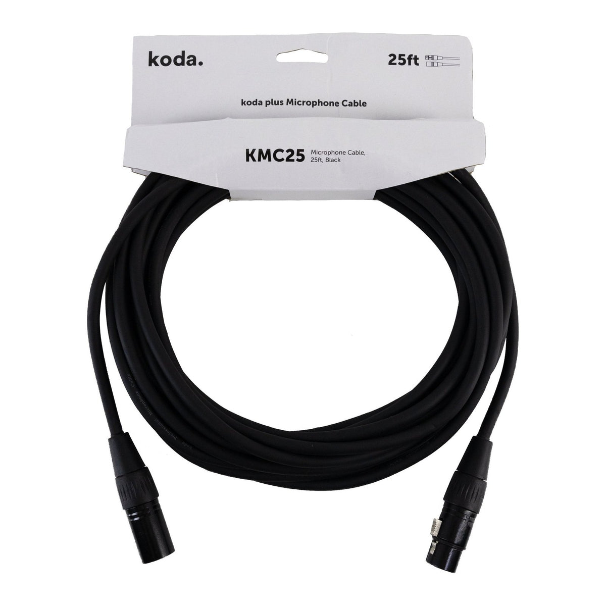 Dây Cáp Micro XLR koda plus KMC – 7,6m (25ft)