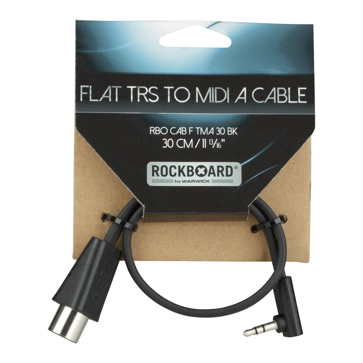 Dây Cáp MIDI RockBoard Flat Mini TRS - MIDI (Type A / Type B) – MIDI DIN 5 - TRS 3.5mm vuông (Type A)