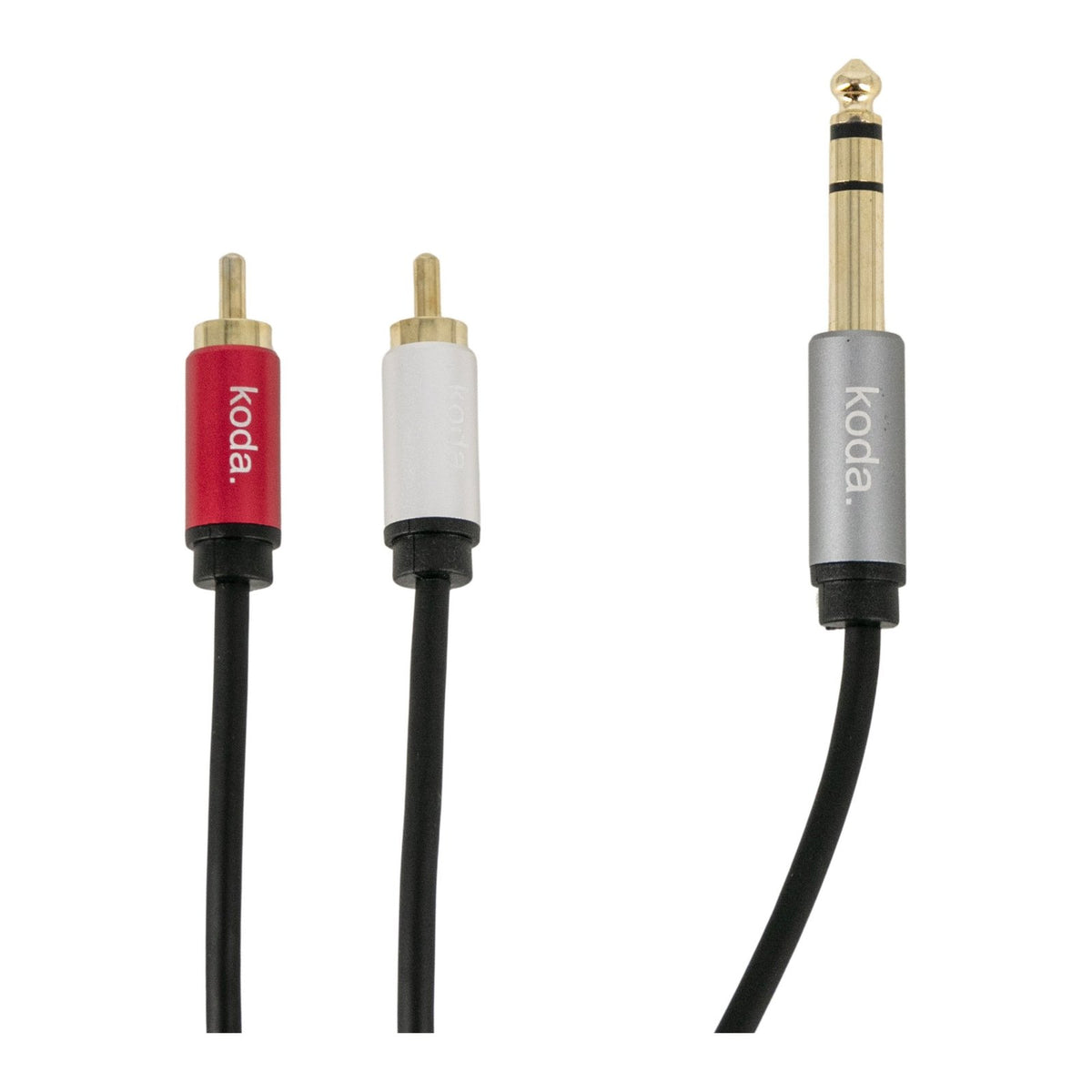 Dây Cáp Tín Hiệu koda essential TRS 6.35 - 2 RCA – ảnh chi tiết 4