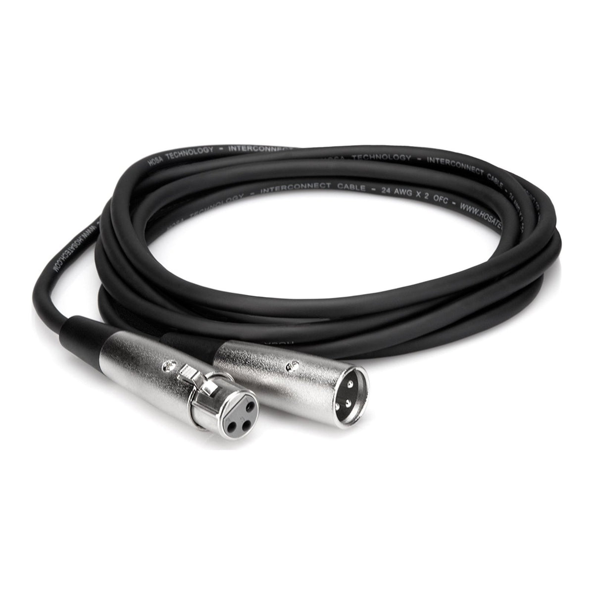 Dây Cáp Tín Hiệu XLR Hosa XLR-103 Balanced 3ft – XLR-103