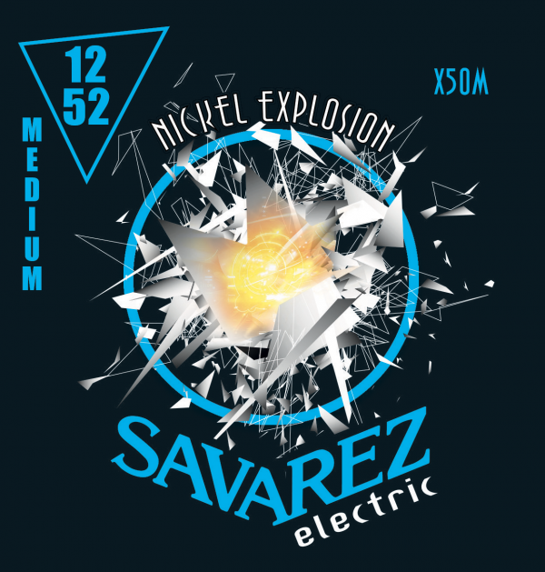 Dây Đàn Guitar Savarez Electric Nickel Explosion Medium - X50M