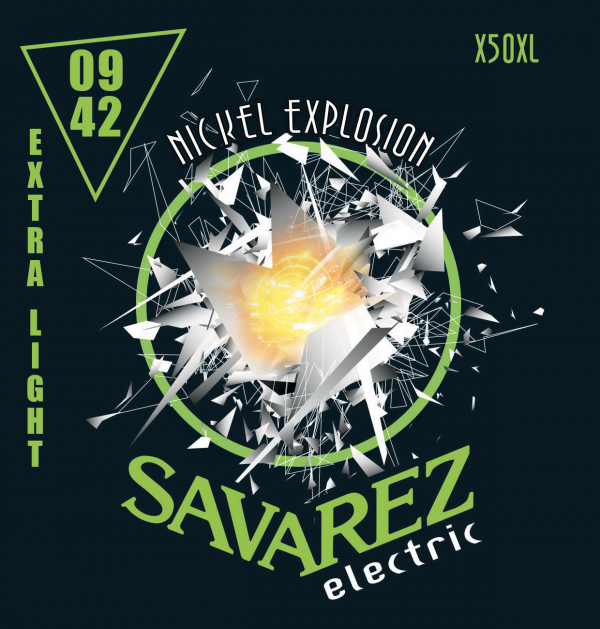 Dây Đàn Guitar Điện Savarez Nickel Explosion Extra Light - X50XL