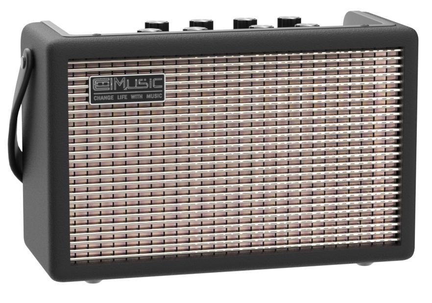 Amplifier Guitar Coolmusic Unique 15G, Combo Electric Guitar 15W, Pin Sạc, Bluetooth