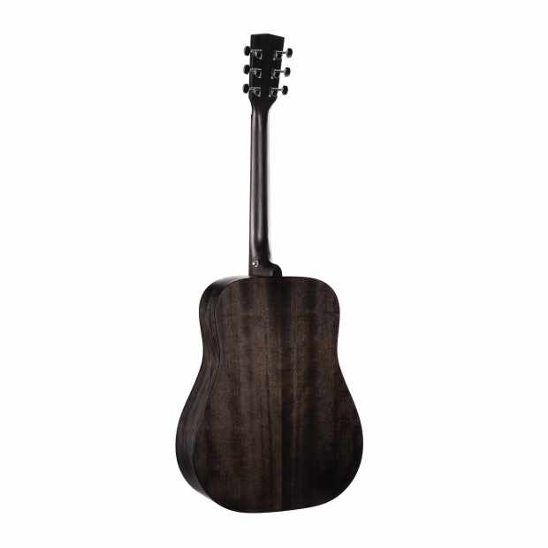 Đàn Guitar Acoustic Cort Earth60M, Open Pore Trans Black Burst