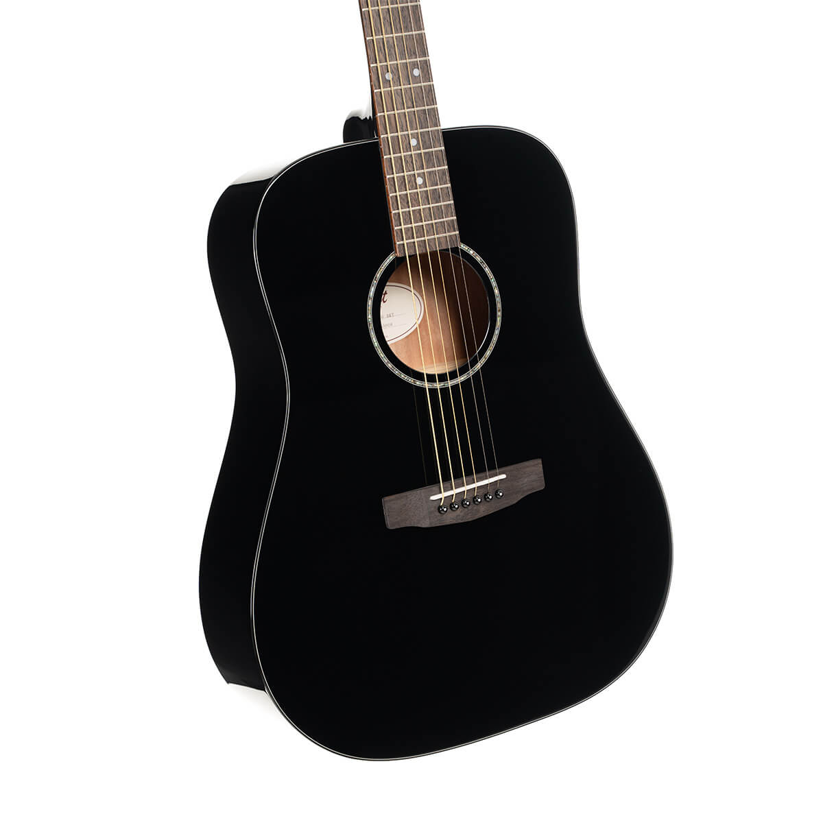 Đàn Guitar Acoustic Cort Earth60, Black Gloss