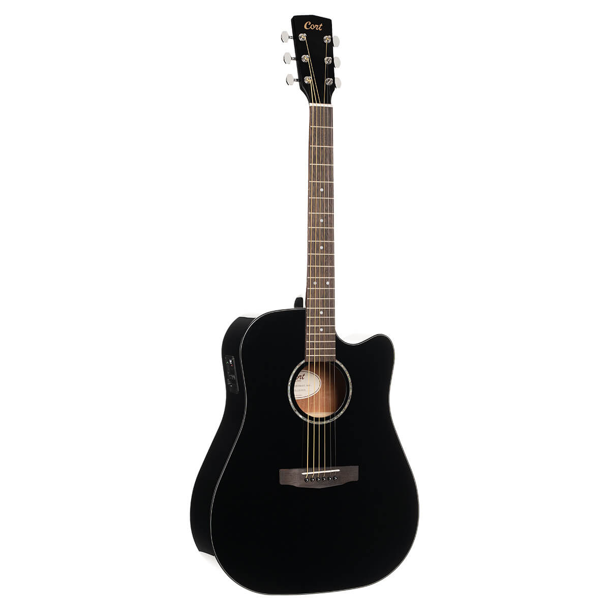 Đàn Guitar Acoustic Earth60CE, Black Gloss