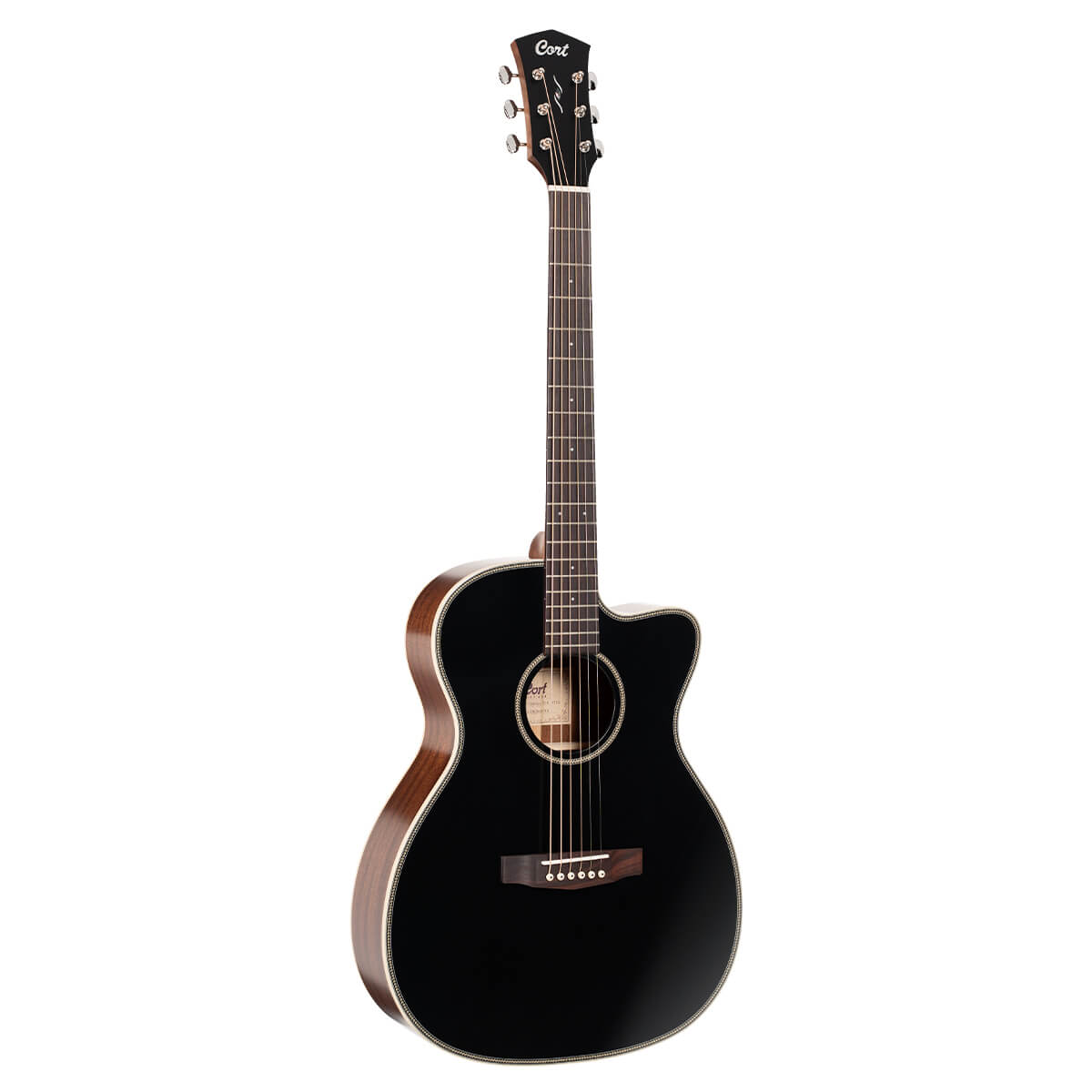 Đàn Guitar Acoustic Essence-OC4, Black Top Semi Gloss