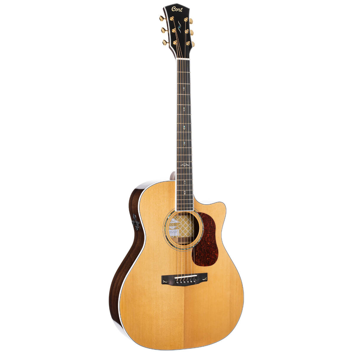 Đàn Guitar Acoustic Cort Gold-A8, Natural