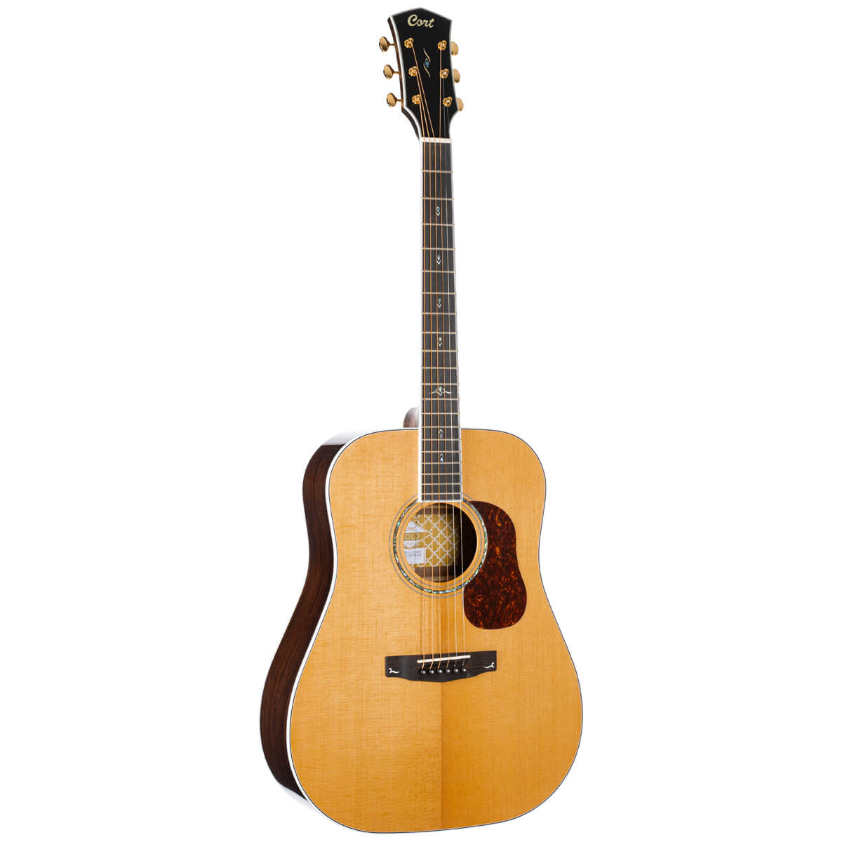 Đàn Guitar Acoustic Cort Gold-D8, Natural Gloss