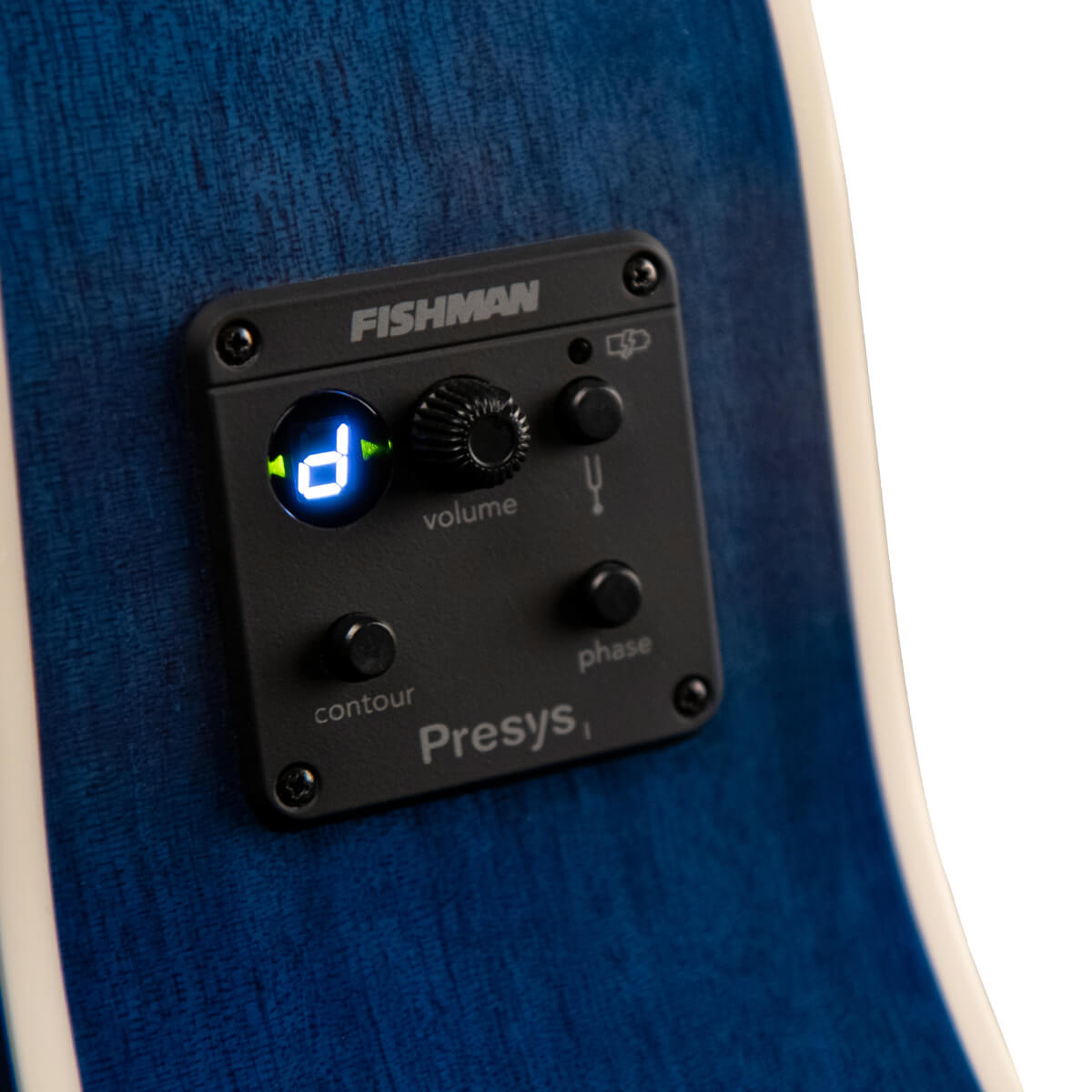 Đàn Guitar Acoustic Cort GA-QF, Coral Blue Burst