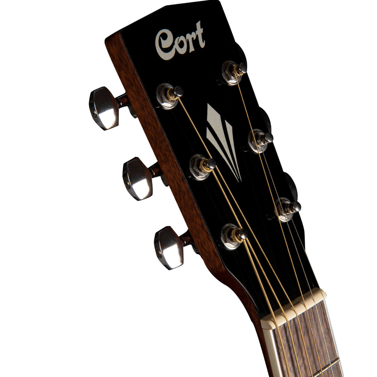 Đàn Guitar Acoustic Cort GA-QF, Trans Black Burst