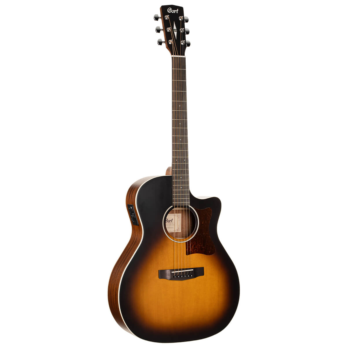 Đàn Guitar Acoustic Cort Grand Regal GA1E, Open Pore Sunburst