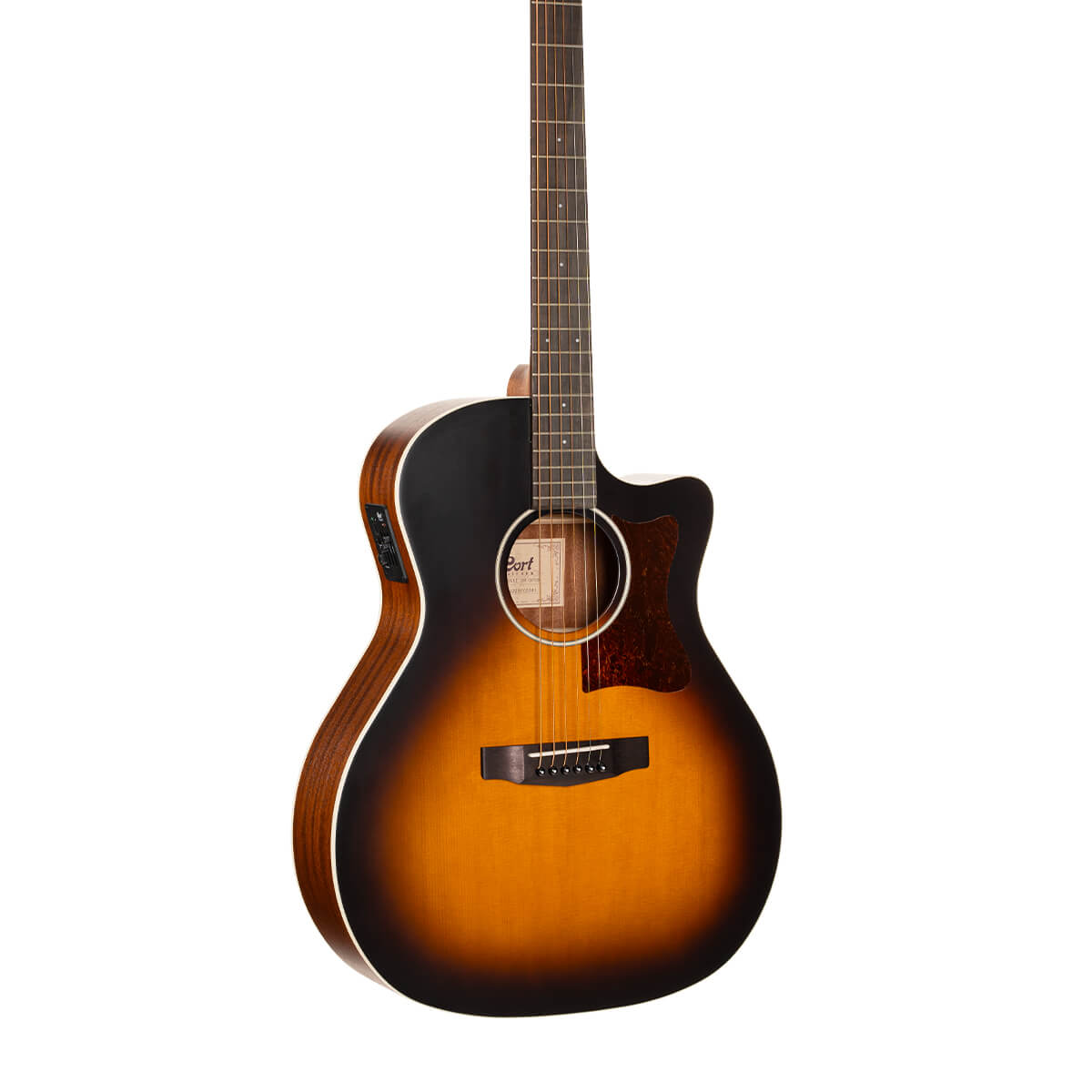 Đàn Guitar Acoustic Cort Grand Regal GA1E, Open Pore Sunburst
