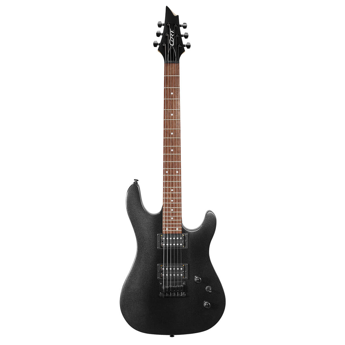 Đàn Guitar Điện Cort KX100, Black Metallic