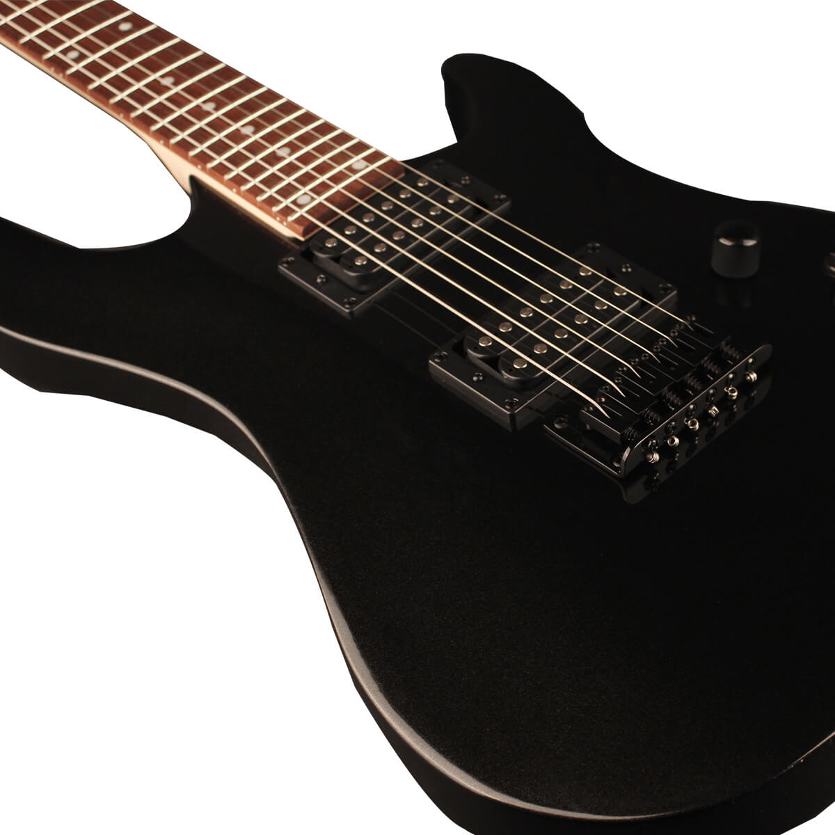 Đàn Guitar Điện Cort KX100, Black Metallic