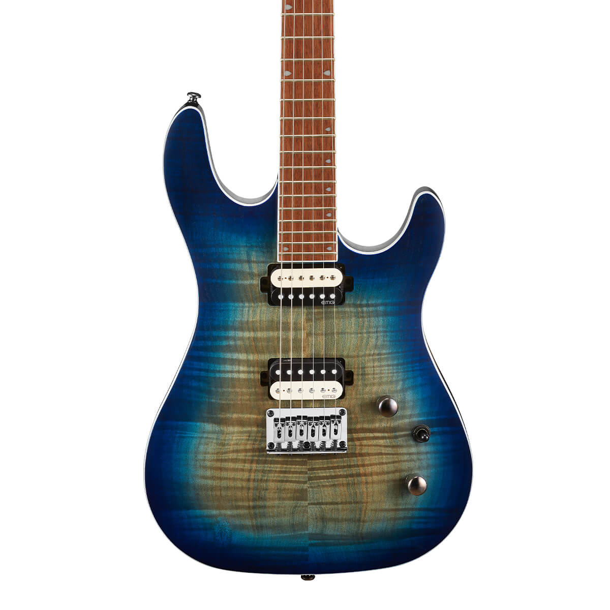 Đàn Guitar Điện Cort KX300, Open Pore Cobalt Burst