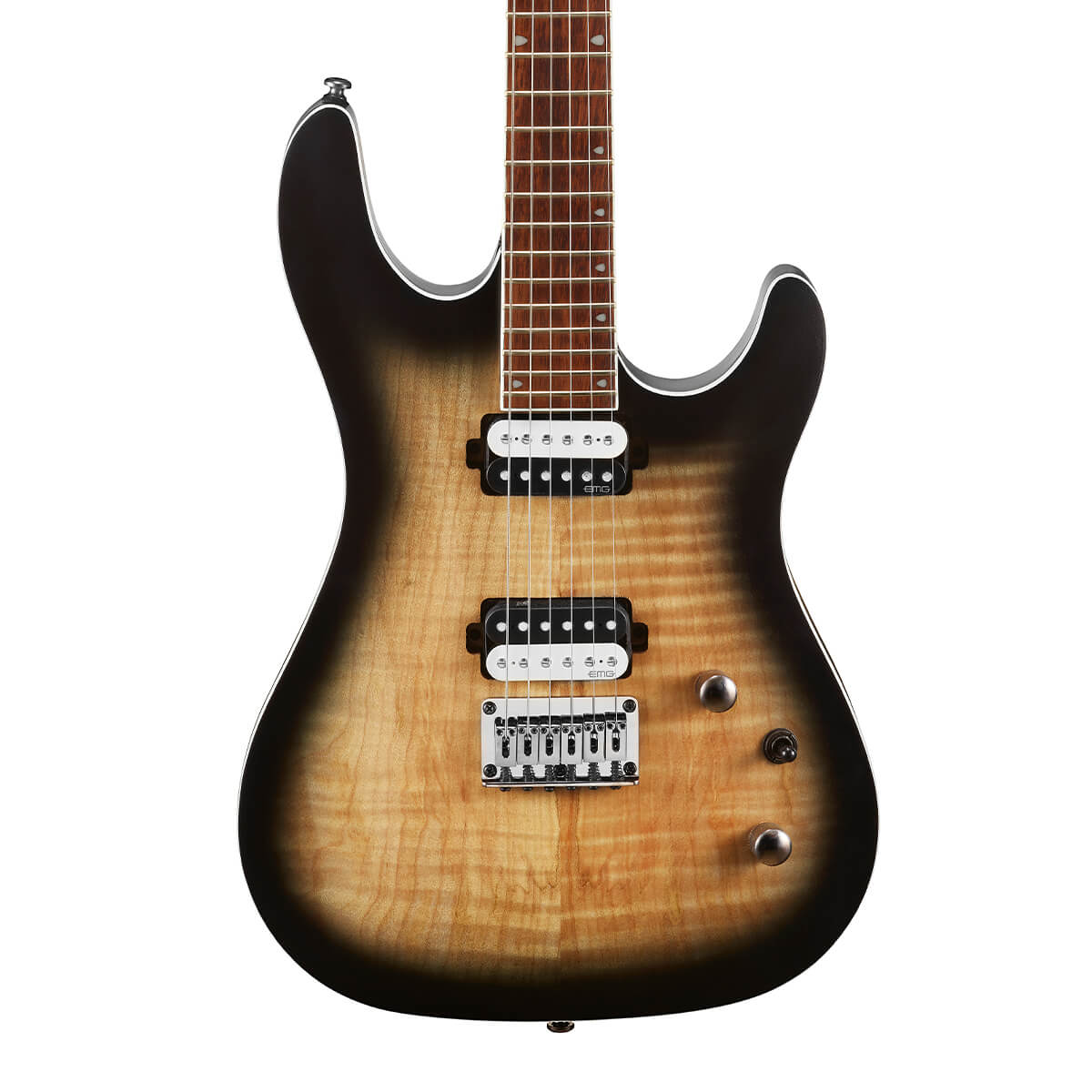 Đàn Guitar Điện Cort KX300, Open Pore Raw Burst