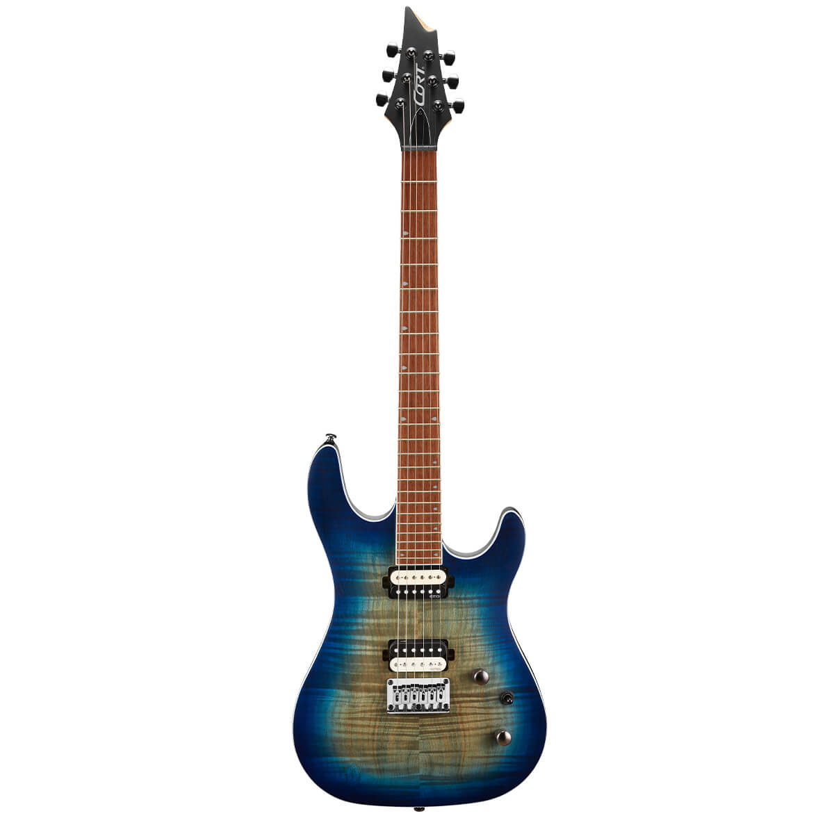 Đàn Guitar Điện Cort KX300, Open Pore Cobalt Burst