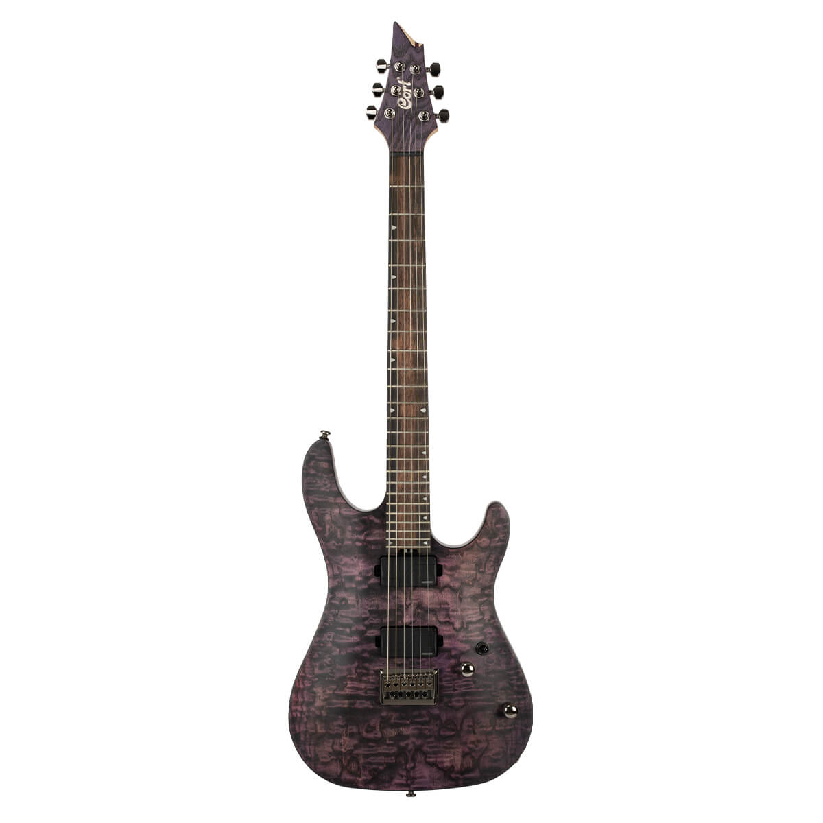 Đàn Guitar Điện Cort KX500 Etched, Etched Deep Violet