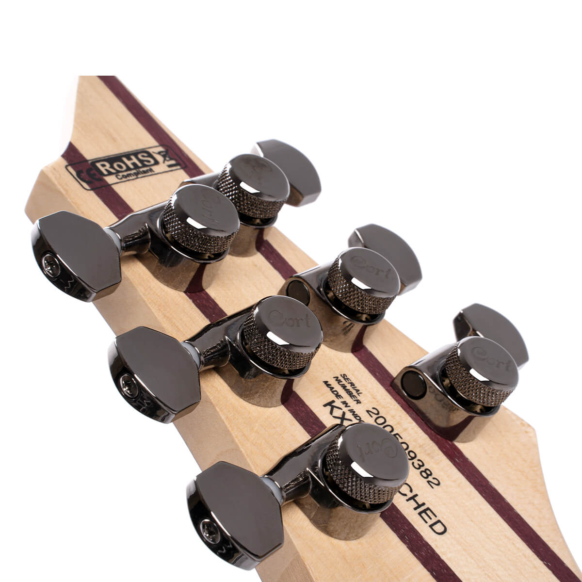 Đàn Guitar Điện Cort KX500 Etched, Etched Deep Violet