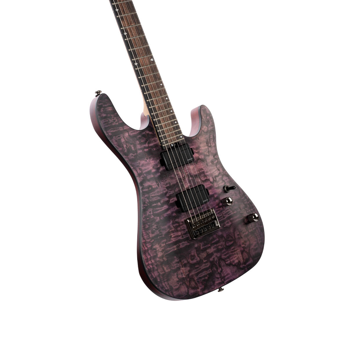 Đàn Guitar Điện Cort KX500 Etched, Etched Deep Violet