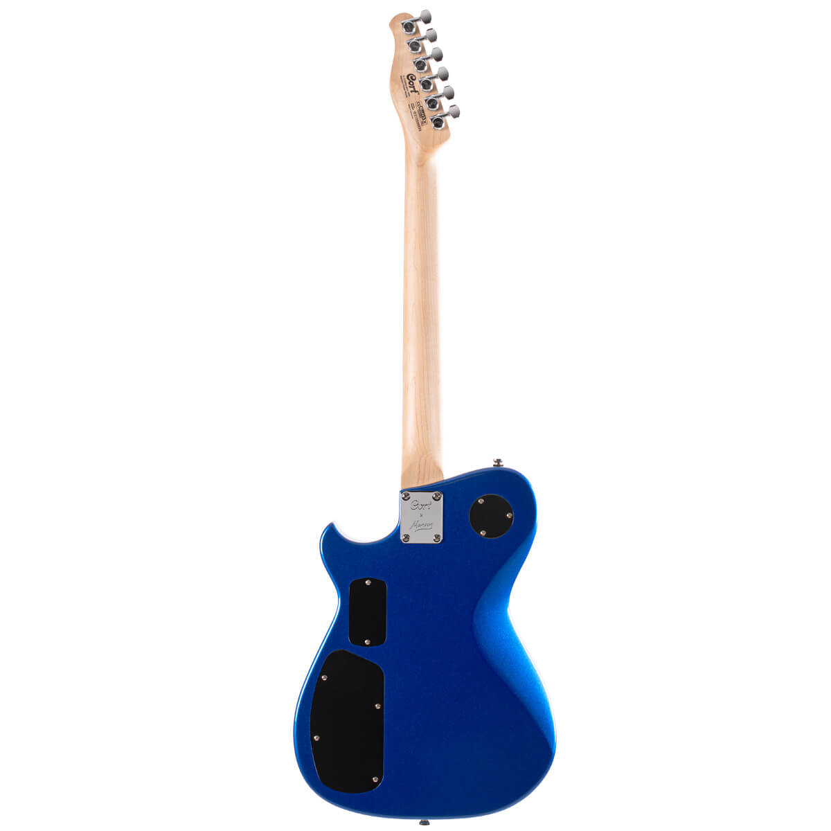 Đàn Guitar Điện Cort MBM-2 Sustainiac, Meta Blue