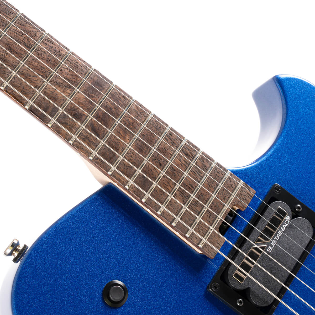 Đàn Guitar Điện Cort MBM-2 Sustainiac, Meta Blue