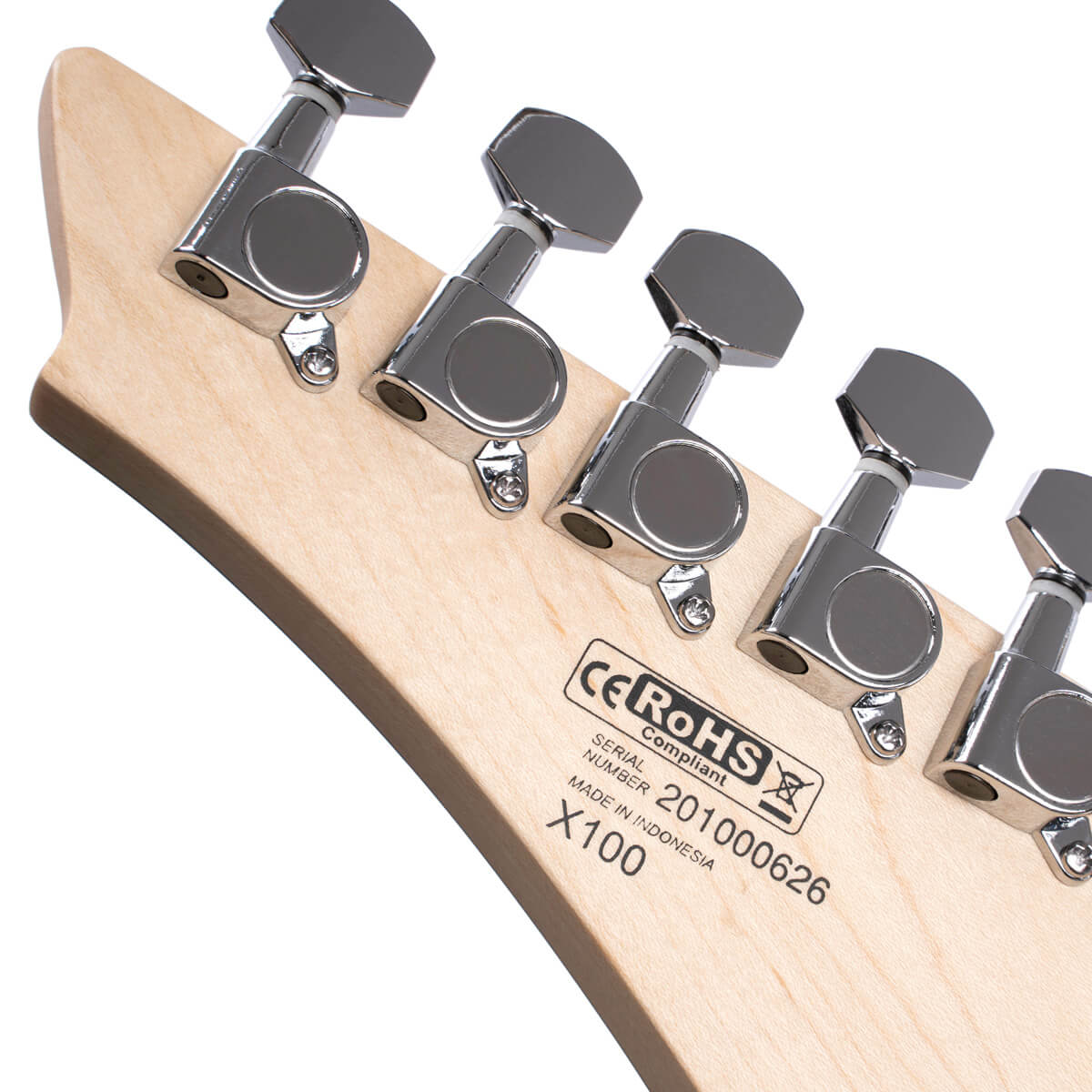 Đàn Guitar Điện Cort X100, Open Pore Black