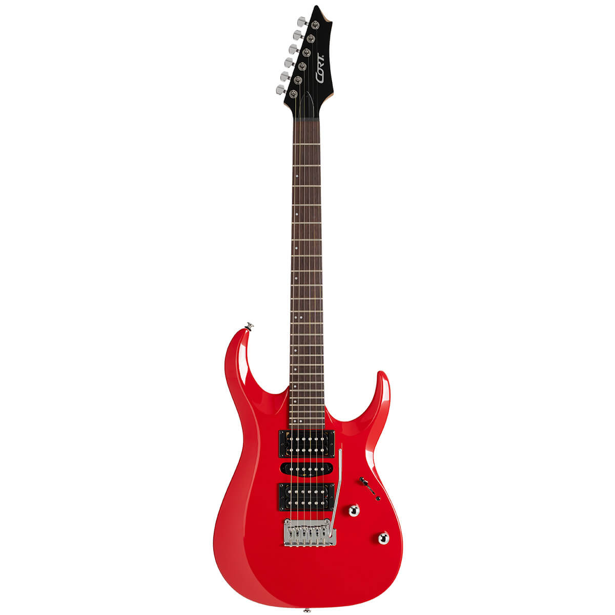 Đàn Guitar Điện Cort X200, Candy Red