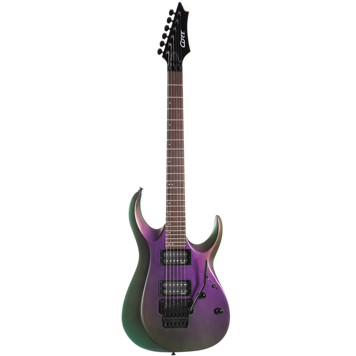Đàn Guitar Điện Cort X300, Flip Purple