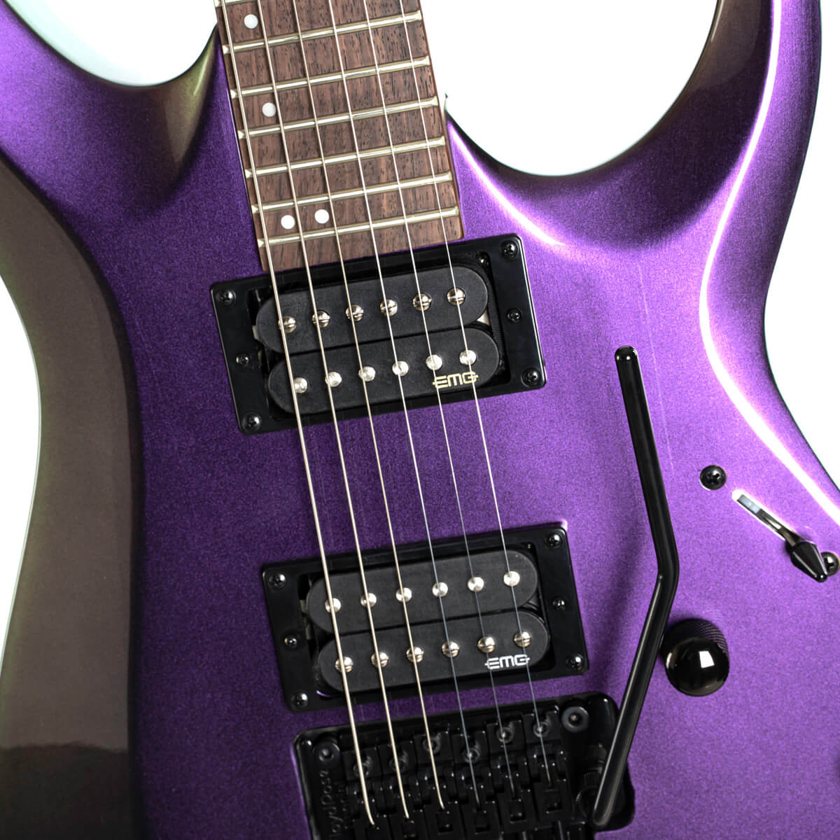Đàn Guitar Điện Cort X300, Flip Purple