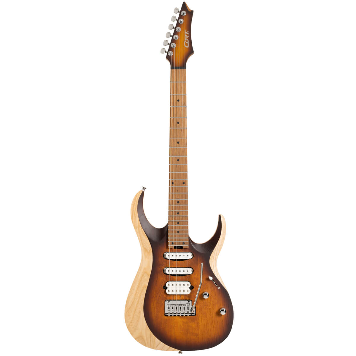 Đàn Guitar Điện Cort X700 Triality, Open Pore Vintage Burst