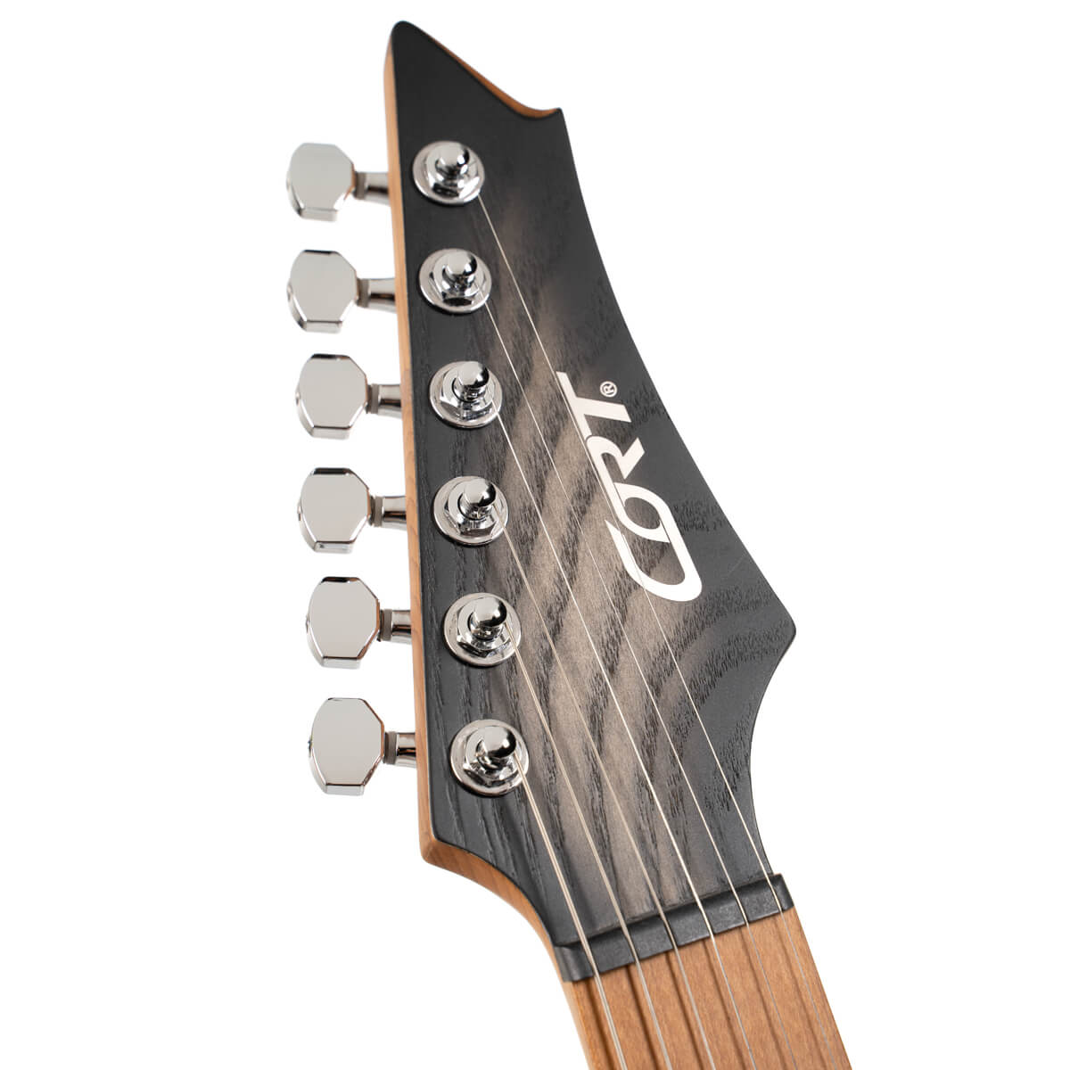 Đàn Guitar Điện Cort X700 Triality, Open Pore Black Burst