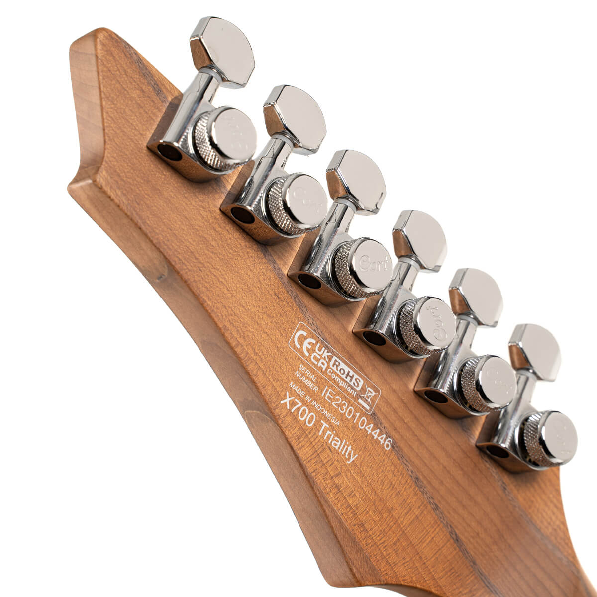 Đàn Guitar Điện Cort X700 Triality, Open Pore Black Burst