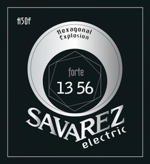 Dây Đàn Guitar Savarez Electric Hexagonal Explosion Forte - H50F