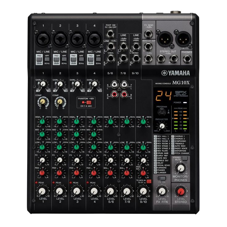 MIXER YAMAHA MG10X CV