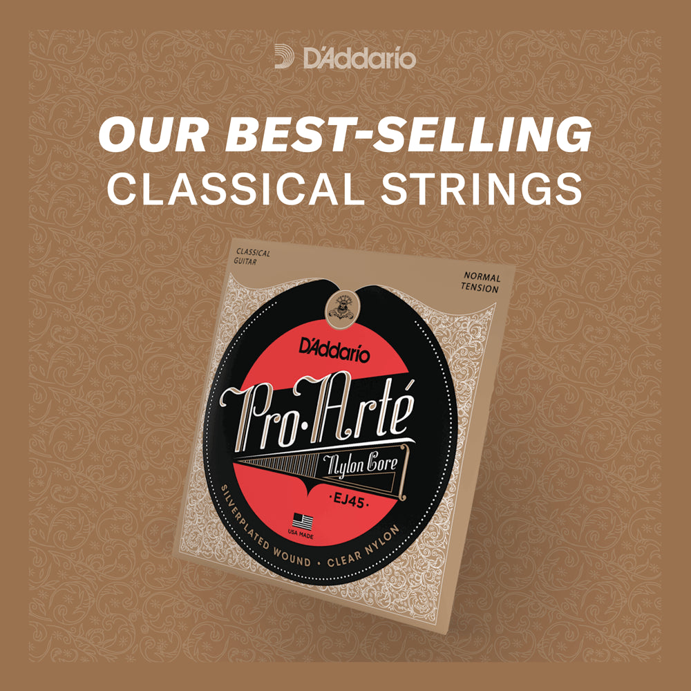 D'Addario Pro-Arté EJ45 – "Our best-selling classical strings" (ảnh của hãng)