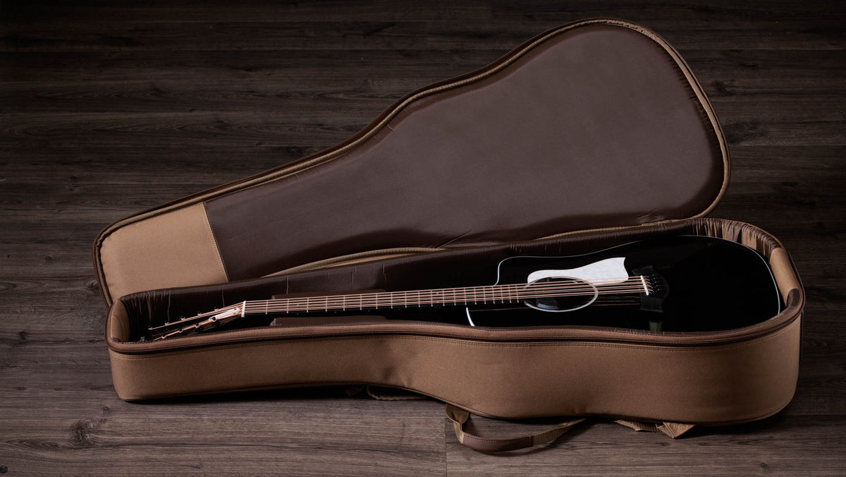 Đàn acoustic điện 10 dây Taylor 250ce Plus BLK Bajo Quinto màu Black – hộp đàn đi kèm