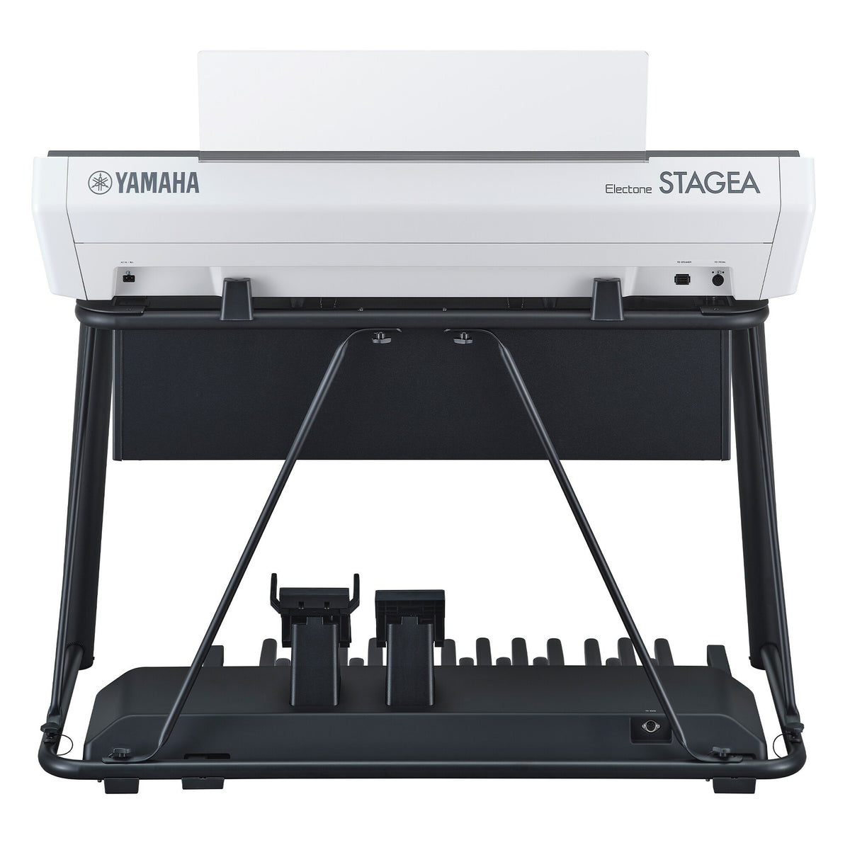 Đàn Electone Yamaha ELS-03 - mặt sau, cổng kết nối