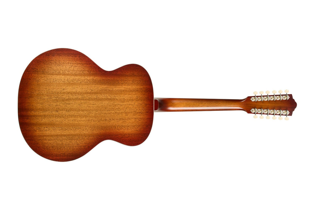 Đàn guitar acoustic 12 dây Guild F-412 Standard màu Pacific Sunset Burst – mặt lưng toàn thân