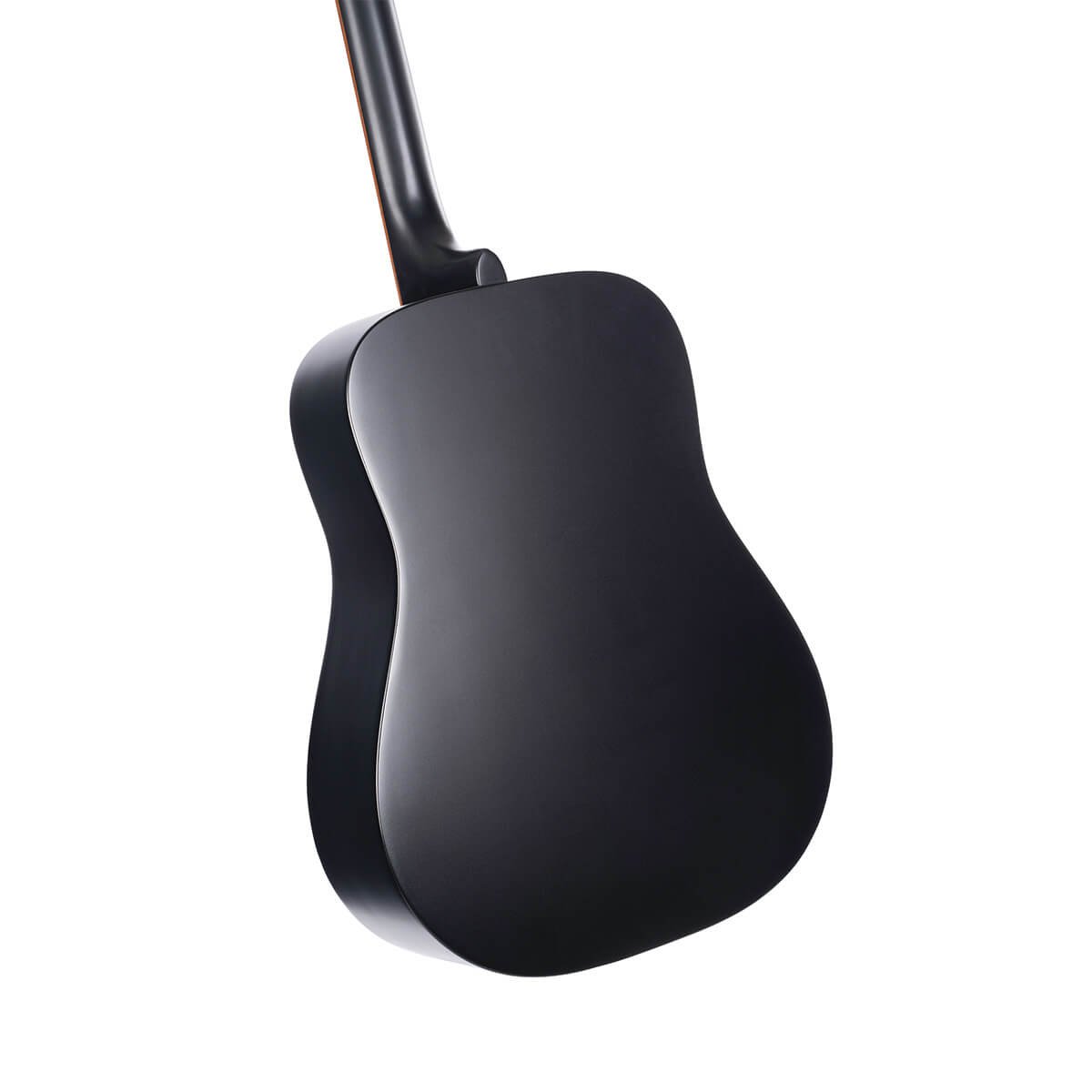 Đàn guitar acoustic Cort AD810 màu Black Satin – mặt lưng toàn thân