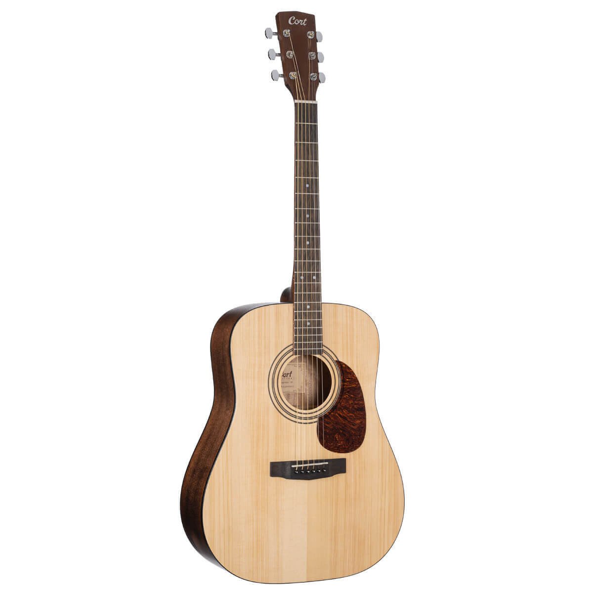 Đàn guitar acoustic Cort Earth Pack màu Open Pore – mặt trước toàn thân