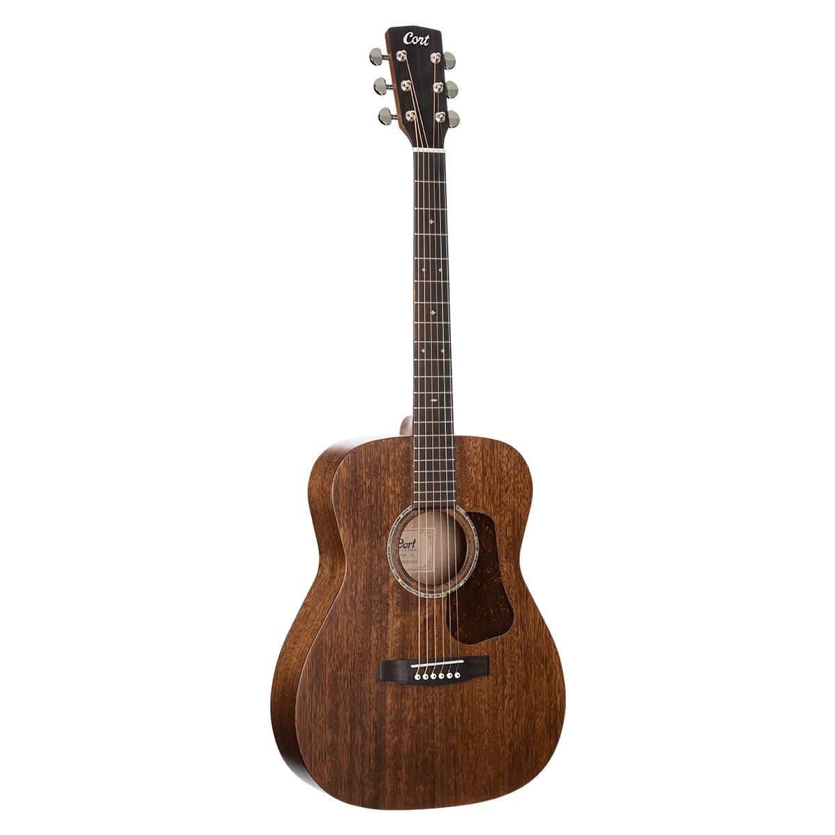Đàn guitar acoustic Cort L450C màu Natural Satin – mặt trước toàn thân
