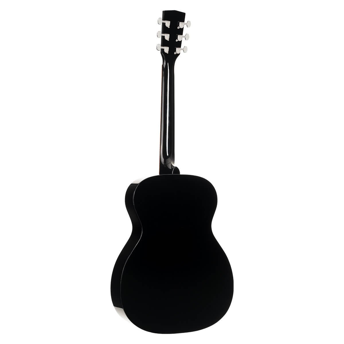 Đàn guitar acoustic Cort L60 màu Black Gloss – mặt lưng toàn thân