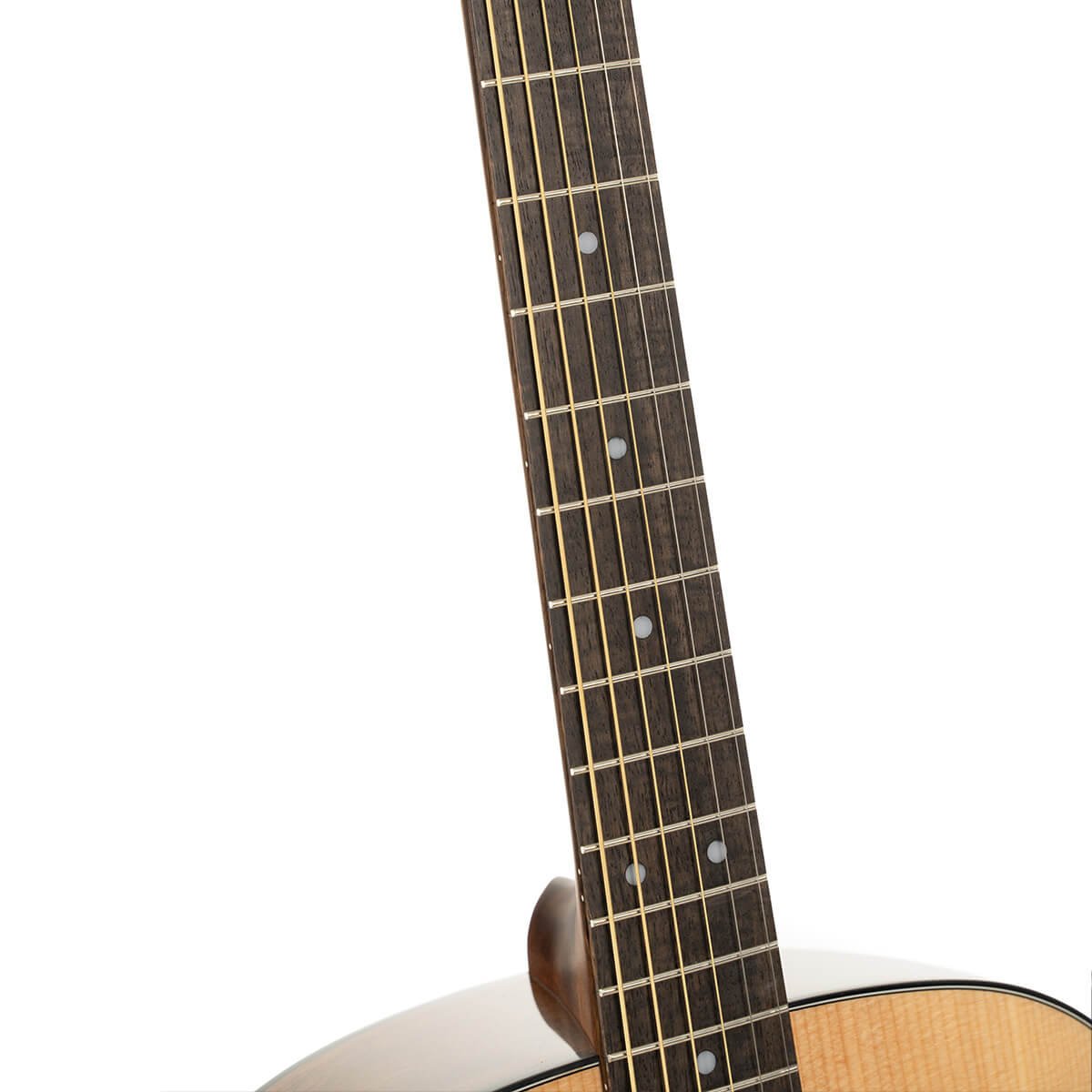 Đàn guitar acoustic Cort L60 màu Natural Gloss – cận cần đàn và mặt phím