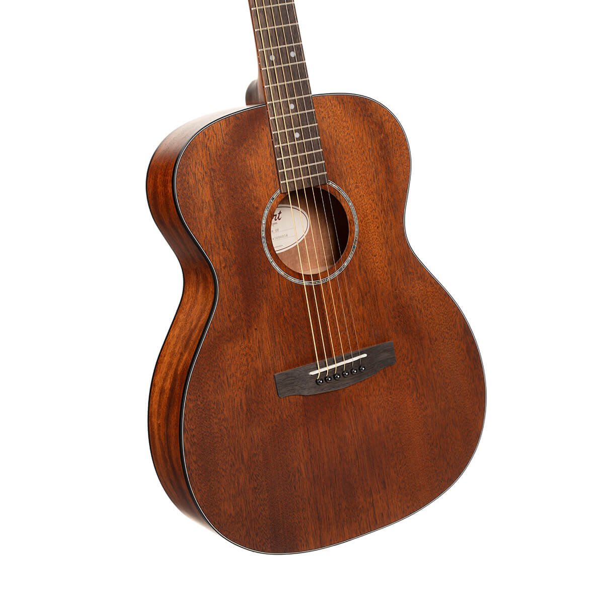 Đàn guitar acoustic Cort L60M màu Open Pore – góc nghiêng 3/4 toàn thân
