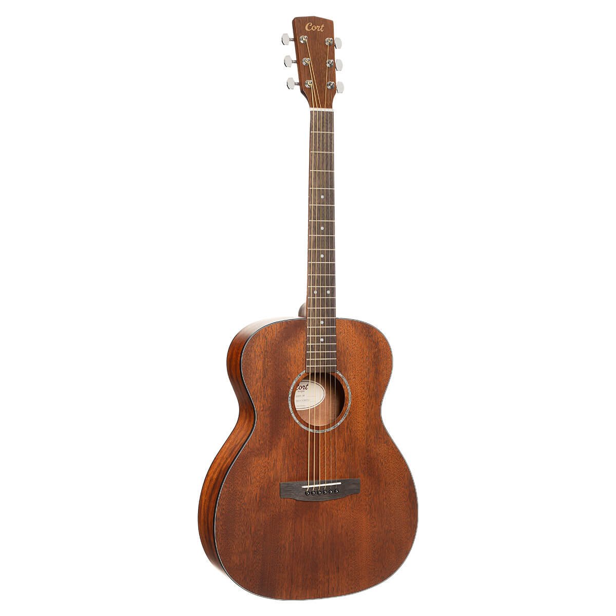 Đàn guitar acoustic Cort L60M màu Open Pore – mặt trước toàn thân