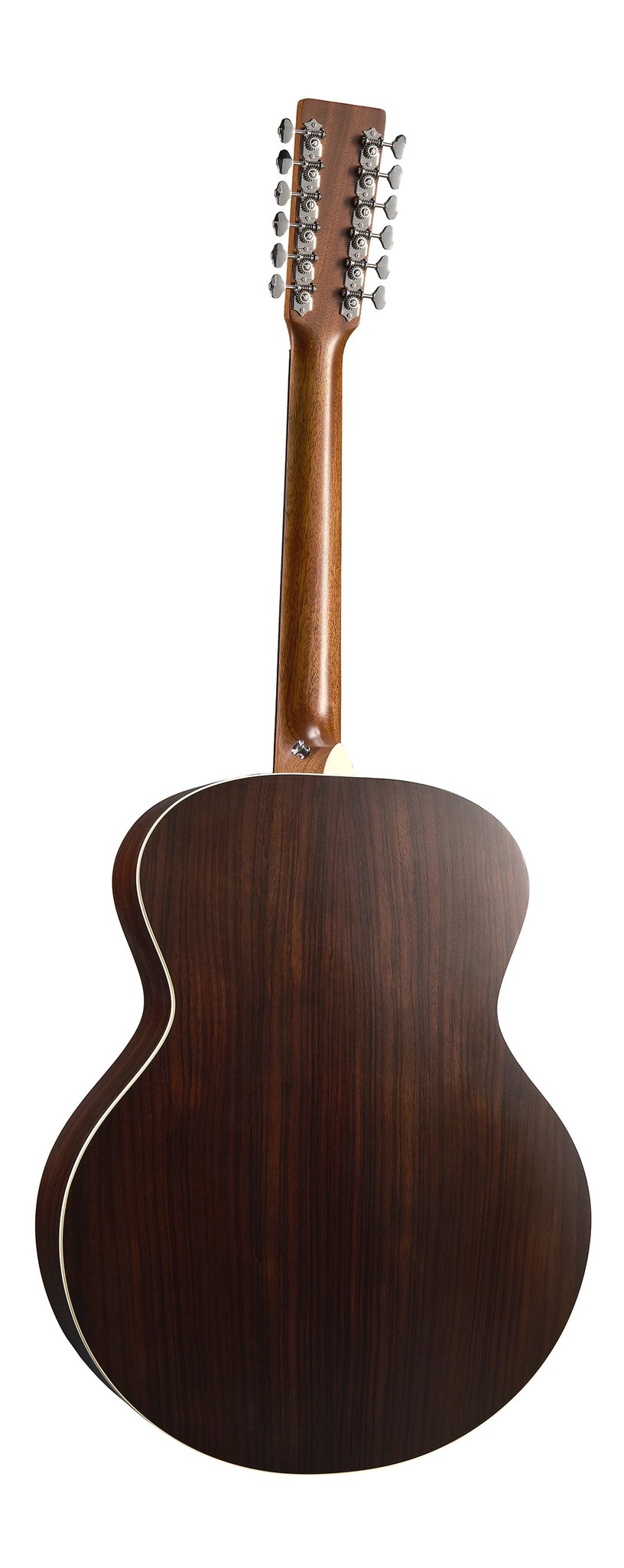 Đàn guitar acoustic điện 12 dây Martin Grand J-16E 12-String màu Vintage Tint – mặt lưng toàn thân