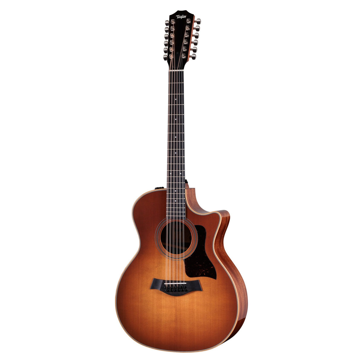 Đàn guitar acoustic điện 12 dây Taylor 354ce Studio Special Edition màu Honey Sunburst – mặt trước toàn thân