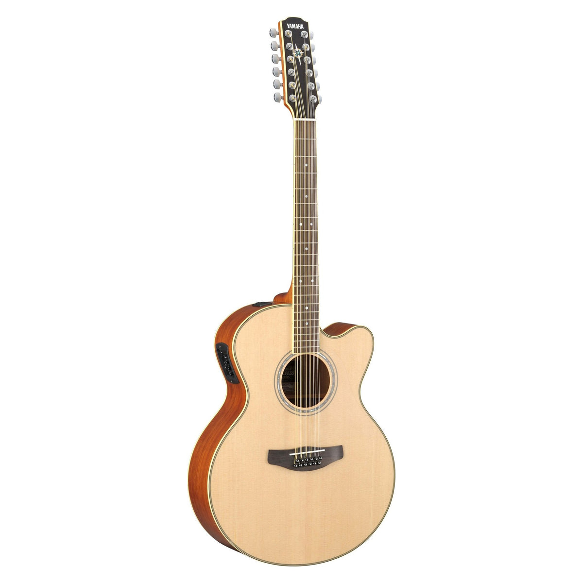 Đàn guitar acoustic điện 12 dây Yamaha CPX700II-12 màu Natural – mặt trước toàn thân